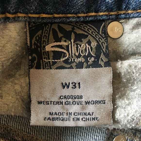 Silver Jeans Aiko Mid Bermuda Blue Denim Jeans Shorts Size 31 - Picture 6 of 9